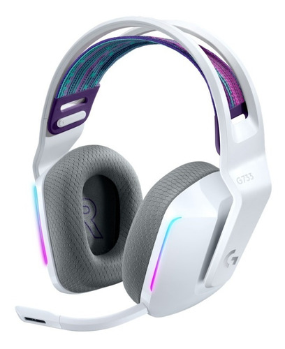 Auricular Logitech G733 White Rgb Inalambrico Gamer Wireless