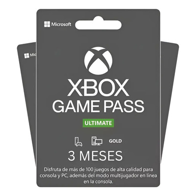 Xbox Game Pass Ultimate 3 Meses | Envío gratis