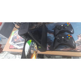 Xbox 360 Slim Original Con 2 Controles Y Disco De 250gb 