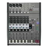 Consola Mixer Phonic Am1204 De 4 Canales Audio Phantom