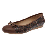 Flats Mujer Flexi 116310 Café 116-795