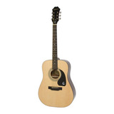 Guitarra Acústica EpiPhone Dr-100 Natural Marron Claro Cuota