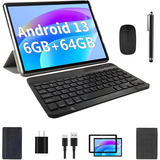 Tablet Pc In1, Tableta Android13 De 10 Pulgadas, Wi-fi6 Dual