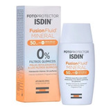 Fotoprotector Isdin Fusion Fluido Spf 50+ Mineral Protecto