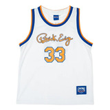 Jersey Patrick Ewing 33 Blanco Azul De Caballero Original