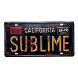 Poster Cartel Sublime California Decoracion Vintage Casa Bar