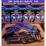 Cables De Bujias Garlo Race 8.5mm A3 Jetta Golf 2.0l 5cables
