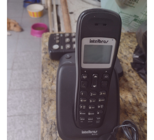 Telefone Intelbras Ts 40 Id Sem Fio - Cor Preto