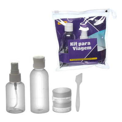 Potes Viagem Porta Shampoo Mini Frascos Creme 6 Peças | MercadoLivre