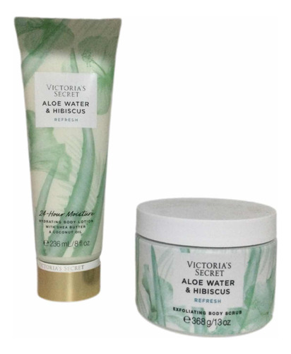 Exfoliante Y Crema Aloe De Victoriassecret