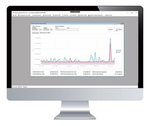 Software Pos Facturación Compras Inventario Cxc Cxp