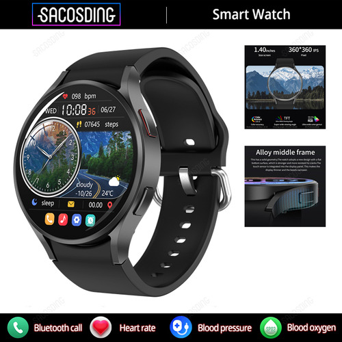 Reloj Inteligente Mujer Glucemia Smartwatch Para Samsung