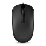 Mouse Genius Usb Dx-120, Alámbrico, Color Negro