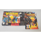 Caixa Wolverine Adamantium Rage Super Nintendo