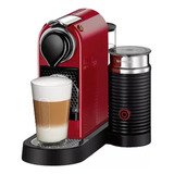 Cafetera Nespresso Citiz & Milk Cherry Café Expresso Rojo