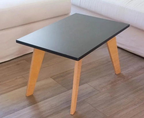 Mesa De Centro Rectangular Estilo Nordico 