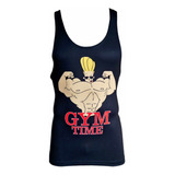Camiseta Olimpica Modelo Gym Time Jonny Bravo