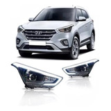 Farol Projetor Drl Hyundai Creta 1 Geração 2016 A 2021