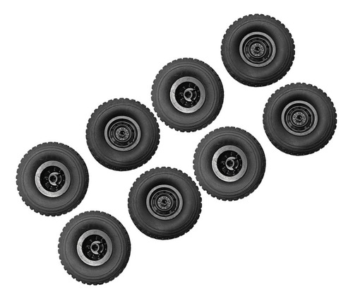 Neumáticos De Rueda De 8 Piezas Para Wpl Truck Rc Car