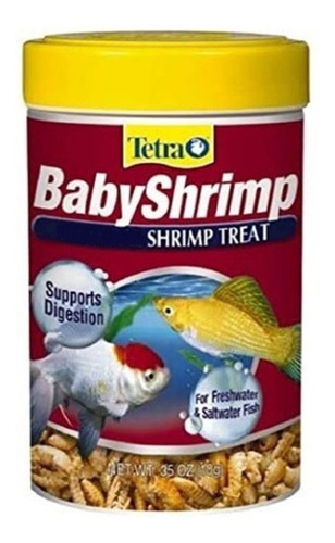Alimento Tetra Baby Shrimp 10 G Camarones Disecados Acuario