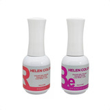 Esmalte Em Gel Branco Francesinha Renda Kit Helen Color 