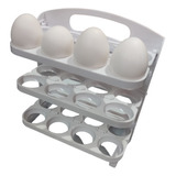Organizador De Huevos Plegable Para 24 Huevos Cocina Hogar