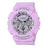 Reloj Para Mujer G-shock Gma-s120dp-6adr Lila