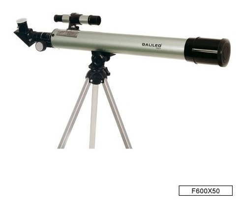 Telescopio Refractor Galileo Italy F600x50 C/tripode