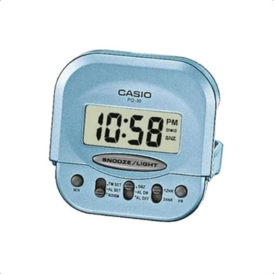 Radio despertador casio shop