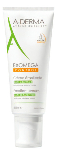  Crema Hidratante Para Cuerpo A-derma Exomega Control Crema Emoliente En Tubo 200ml