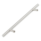 Manija Tiradera Tubular Inox 256 Mm Para Cajón X 6 Und