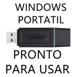 Pendrive W10 To Go W10 Portátil Para Manutenção 64gb