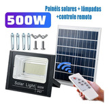 Hhh Reflector Led 500w Solar Con Panel Solar Bateria Luz