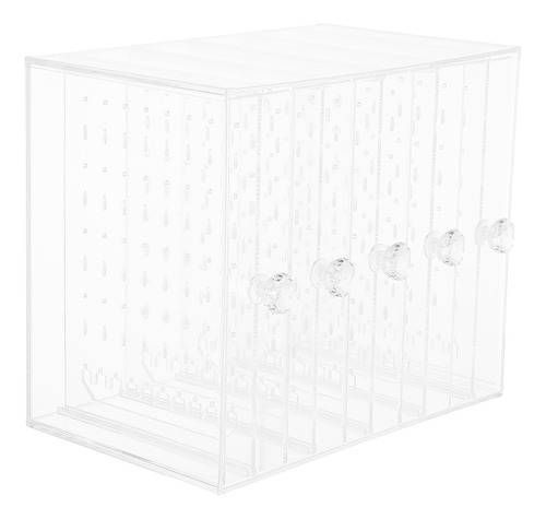 Caja Organizadora Transparente Para Guardar Joyas Y Collares