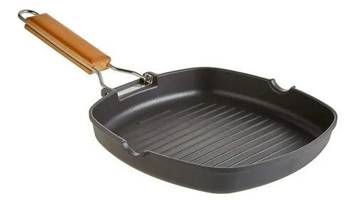 Sarten Parrilla Cuadrado Antiadherente 24 Cm / Cocina Grill