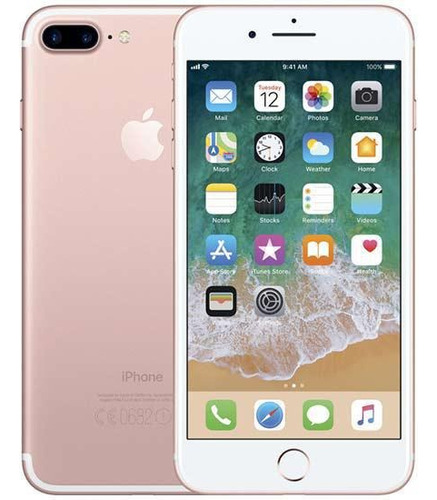 Apple iPhone 7 32gb Oro Rosa Reacondicionado / Cargador 20w Carga Rápida.