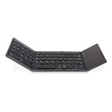 Mini Teclado Dobrável Bt Touchpad Para iPad Celular Tablet