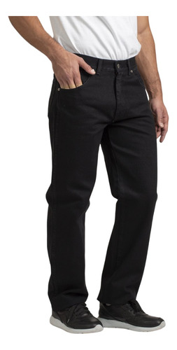 Pantalon Jean Hombre Wrangler Montana Ultra Black Premium