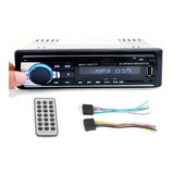 Radio Para Carro Con Usb Fm Bluetooth Sd Aux  Potencia 60wx4