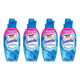 4 Pack Suavitel Suavizante Ropa Complete 800 Ml