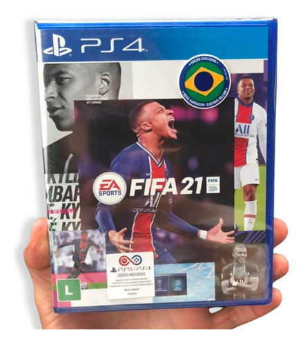 Fifa 21 Ps4 Mídia Física Dublado Português