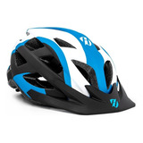 Casco Para Bicicleta Hunter, Htrcs65 Ruta/mtb T- 58-62cm Color Azul