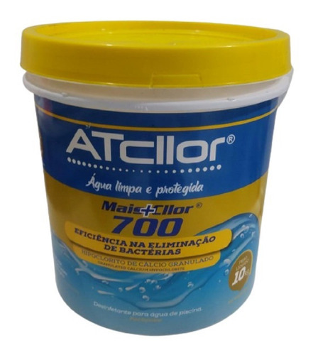 Hipoclorito De Cálcio Maiscllor 700 10kg Atcllor