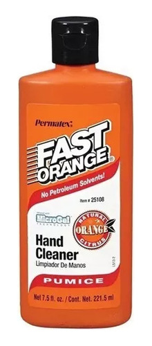 Jabon Mecanico Fast Orange 221ml (25108) Permatex