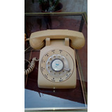 Antiguo Telefono A Disco Usado Coleccion  Decoracion