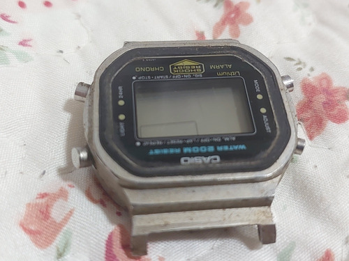 Relógio Antigo Casio G-shock Dw 5200 Não Funciona Peças Leia