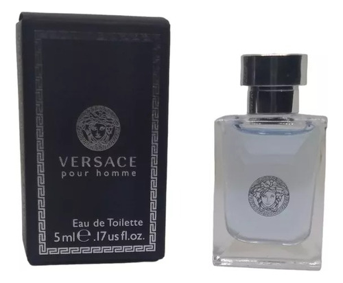Perfume Miniatura Versace Pour Homme Eau Toilette 5 Ml 