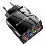  Carregador Usb 3.0 5v 3a 4 Portas Usb