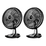 Kit 2 Ventilador De Mesa Mondial 8 Pás Vtx-40-8p 220v