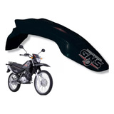 Salpicadera Delantera Negra Para Moto Yamaha Xtz125 